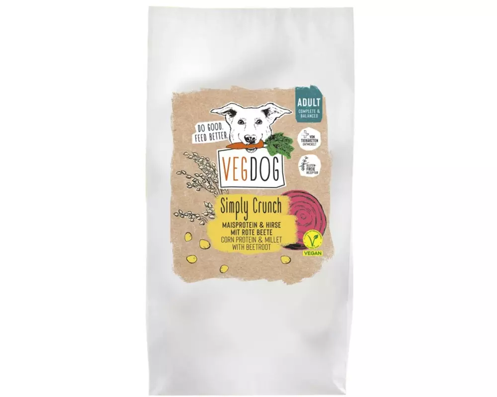 Vegdog Trockenfutter Simply Crunch 2 kg