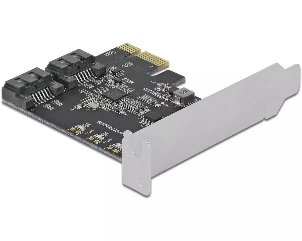 Delock Host Bus Adapter 2 Port SATA PCIe Karte