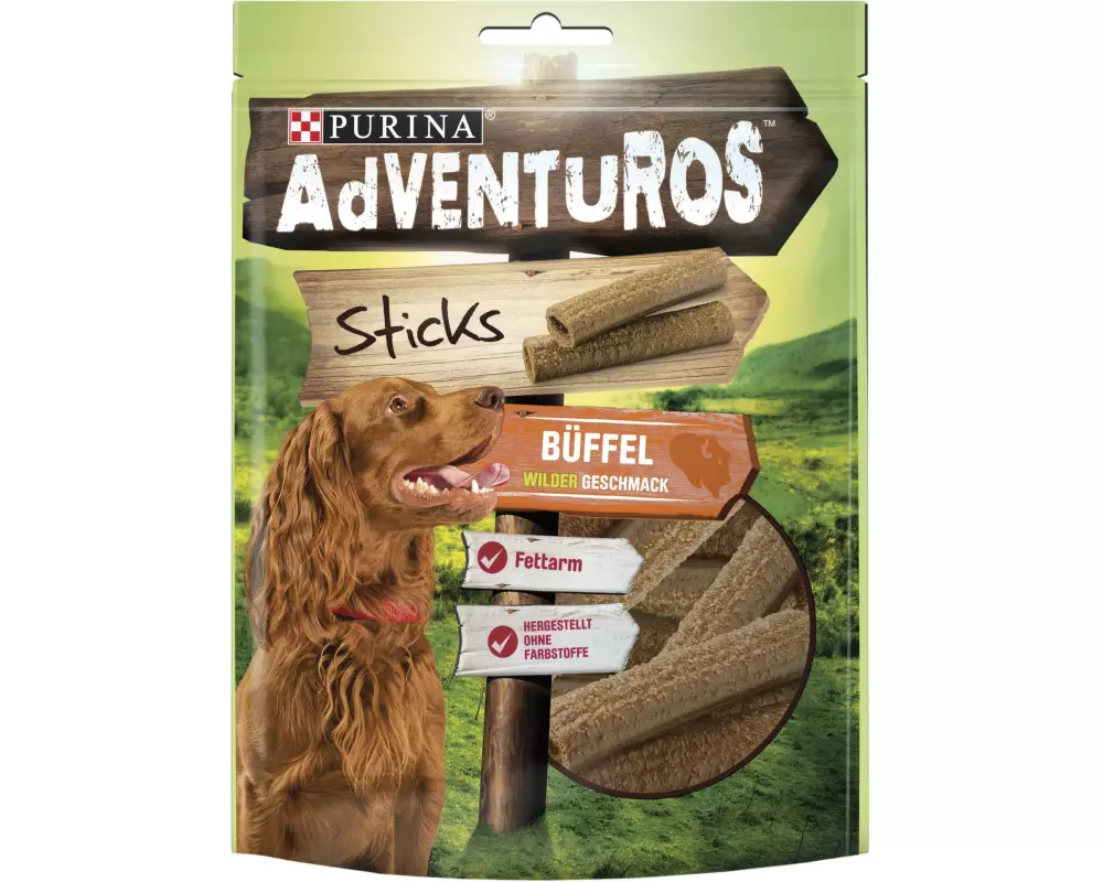 Purina AdVENTuROS Sticks Büffel 120 g