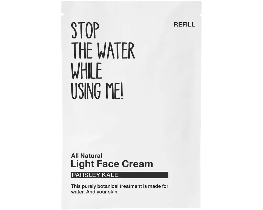 STOP THE WATER WHILE USING ME! Parsley Kale Light Face Cream Refill 50 ml