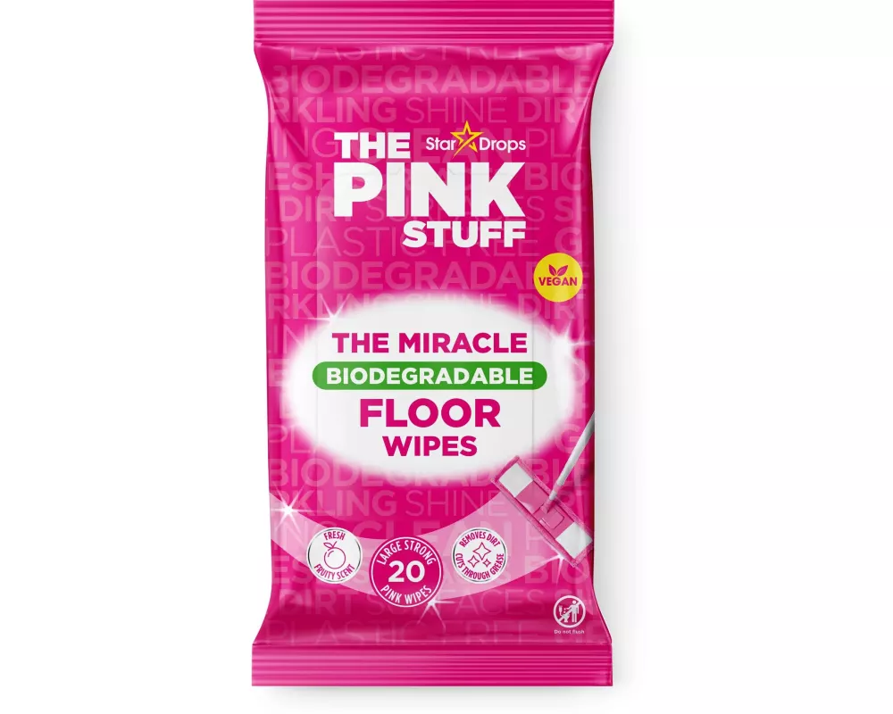 The Pink Stuff The Pink Stuff Reinigungstücher 20 Stück 20 Stück, Rosa