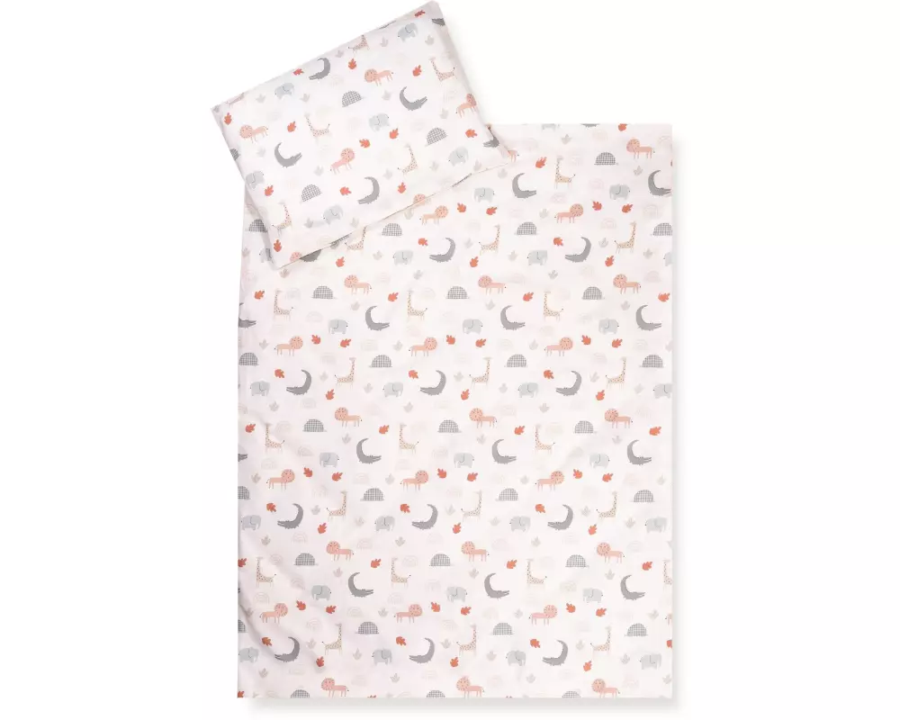 Julius Zöllner Kinderbettwäsche Organic Wild Friends 40 x 60 / 100 x 135 cm