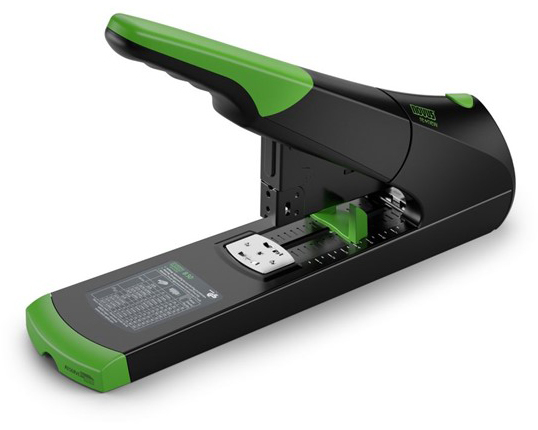 NOVUS Blockheftgerät B50 re+new B50 023-0065 schwarz/grün, 140 Blatt