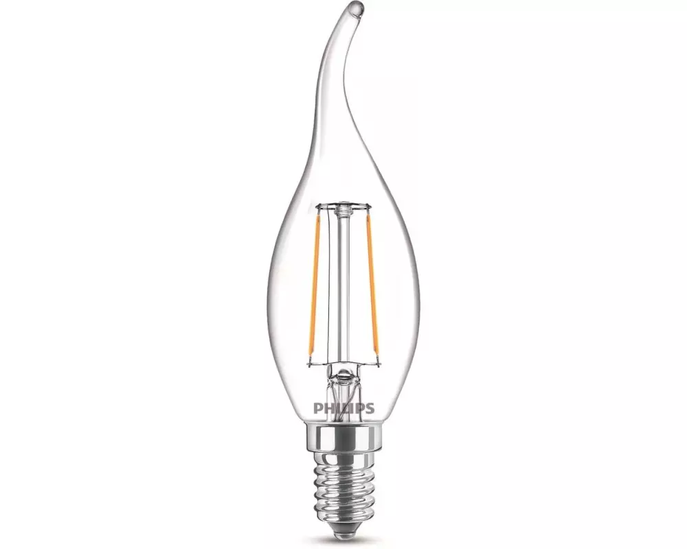 Philips Lampe LEDcla 25W E14 BA35 WW CL ND Warmweiss (WW)