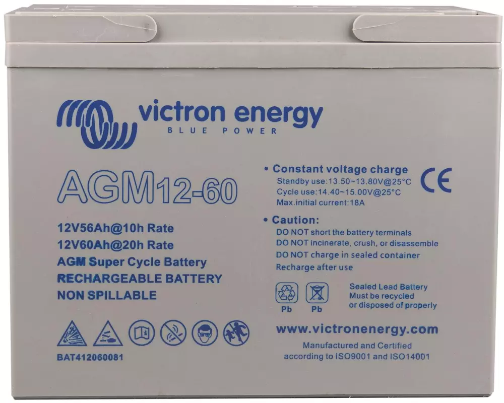 Victron Batterie Energy AGM Super Cycle 12 V/60Ah