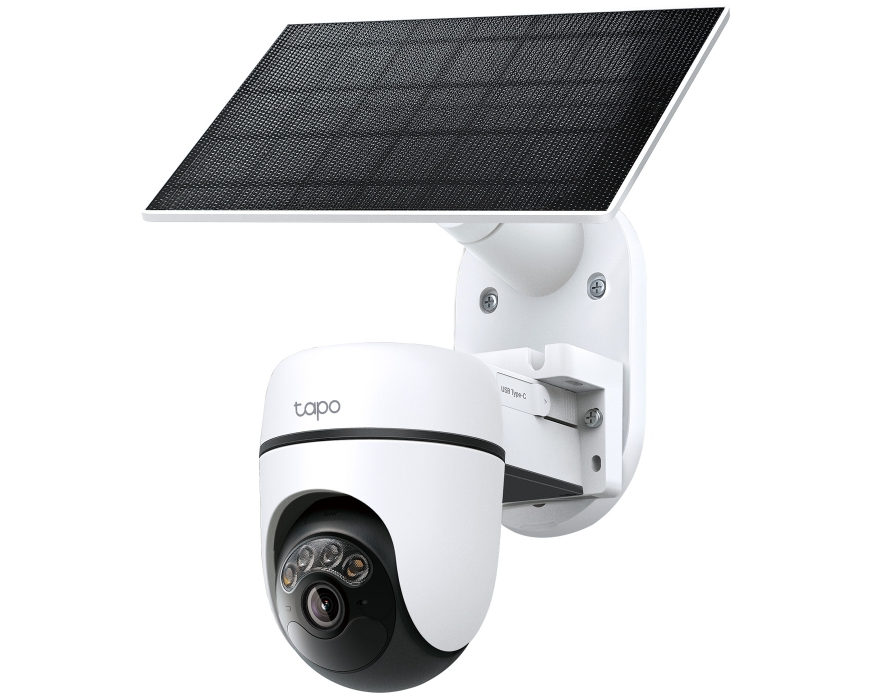 TP-LINK Solar-Security Camera Kit Tapo C630 KIT 3K, Pan/Tilt