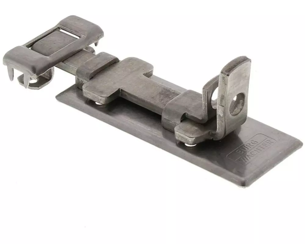 Burgwächter Panzer-Riegel R 100 Ni Silber