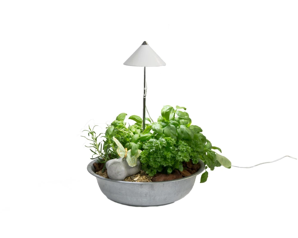 Venso Solutions Pflanzenleuchte SunLite 7 W, Weiss