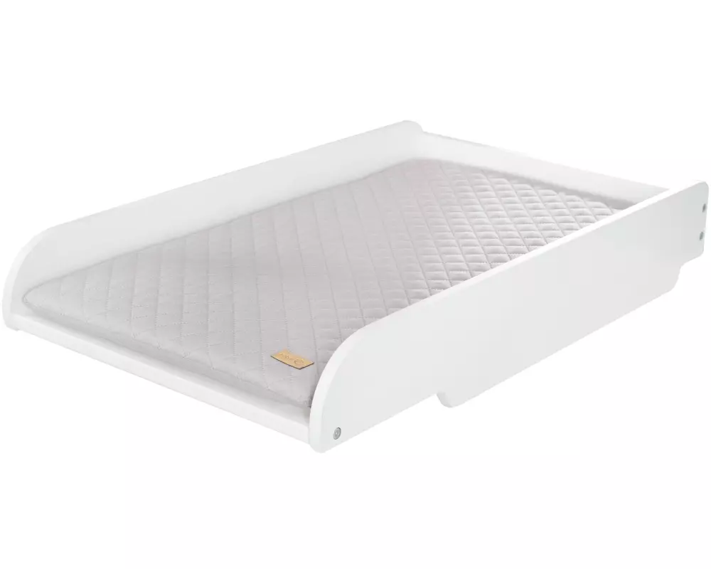 roba Wickelplatte inkl. Auflage Weiss 49 x 82 cm