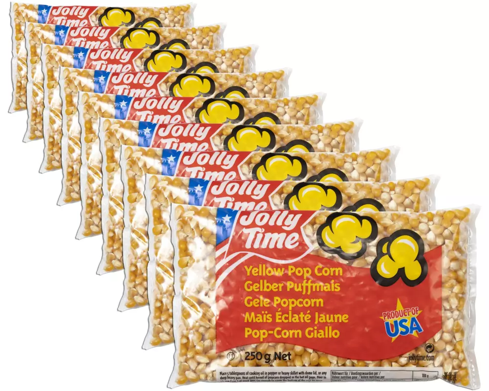 Jolly Time Popcorn Gelb 9x 250 g