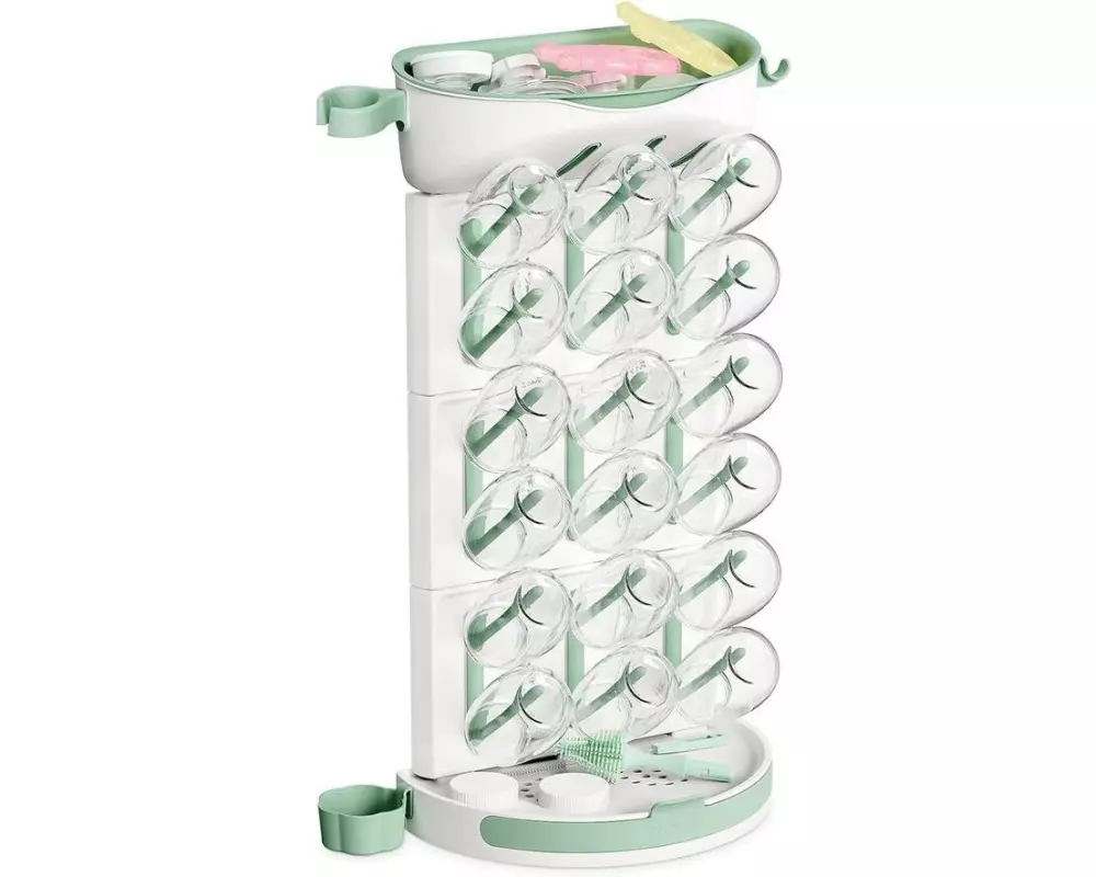 momcozy DIY Flaschentrockner für 18 Flaschen, modular