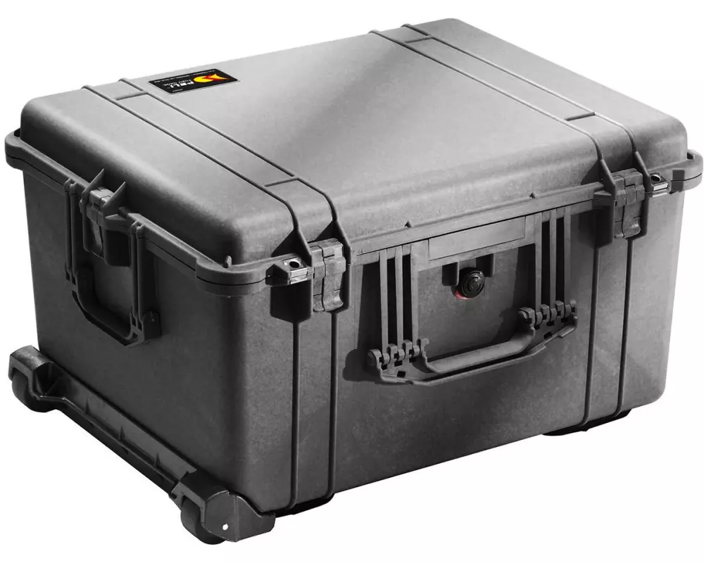 Peli Schutzkoffer 1620 ohne Schaumstoffeinlage, Schwarz