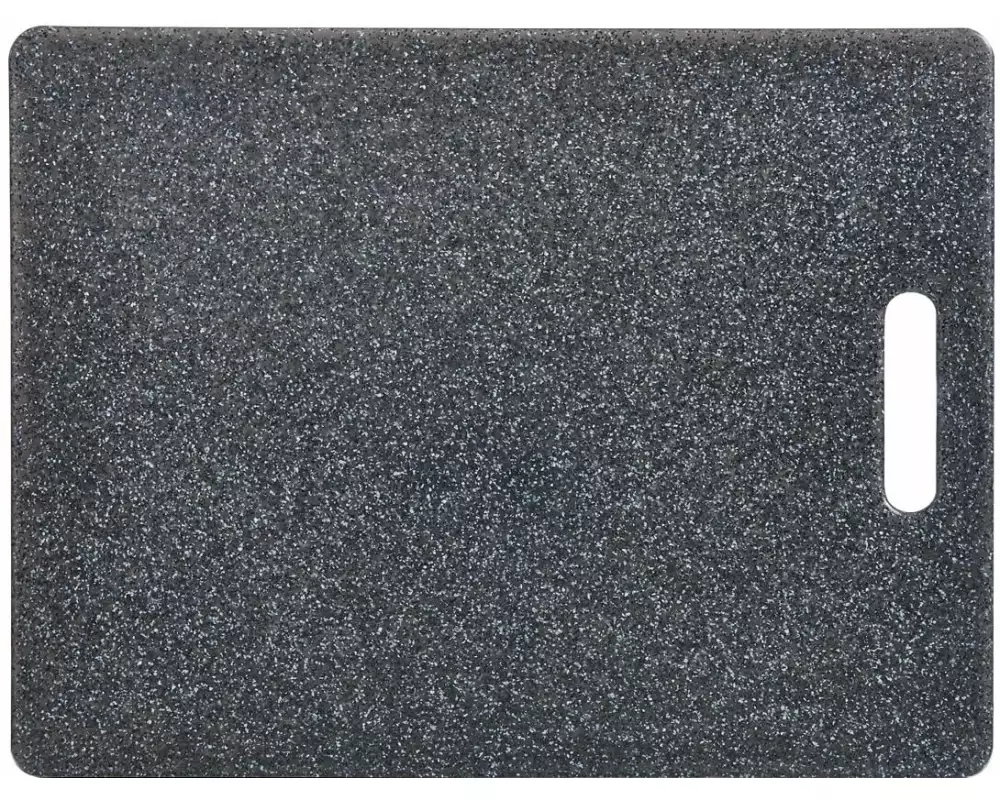 Zeller Present Schneidebrett Granitoptik 36.5 x 27.5 x 0.8 cm, Anthrazit