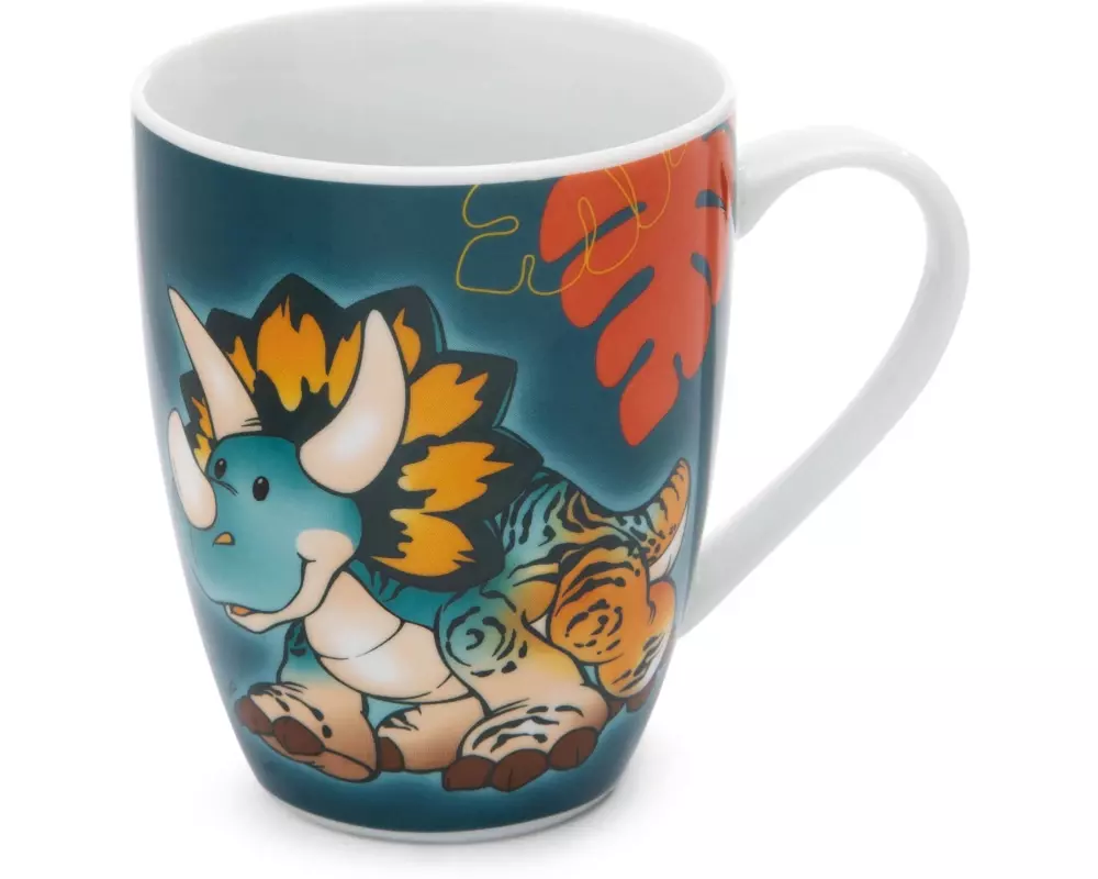 Nici Green Kindertasse Dino Cerastupsy in Geschenkverpackung