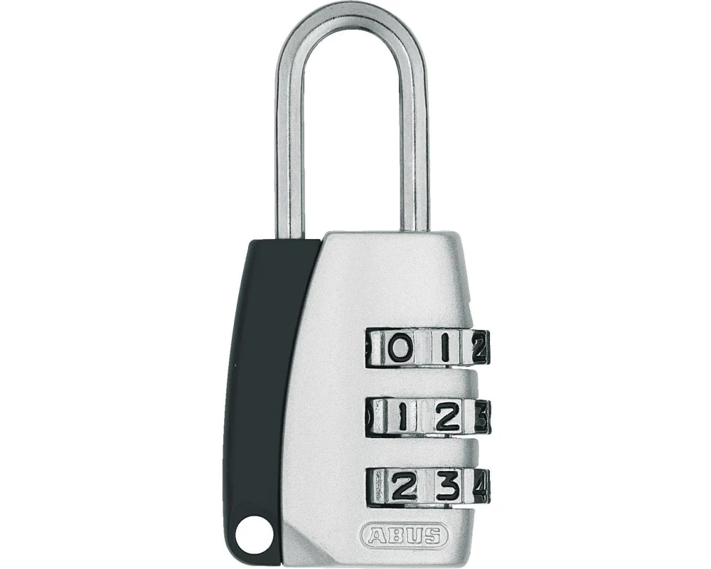 Abus 155 Silber Stahl