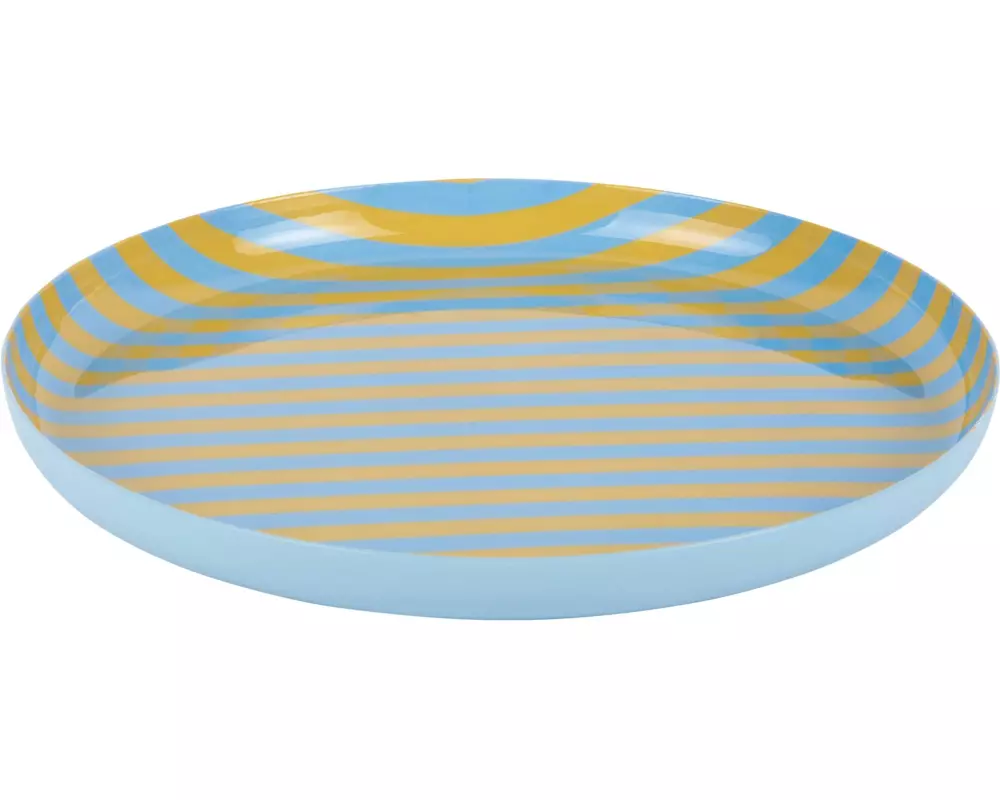 present time Speiseteller Animado Medium, Citrine yellow / Soft blue