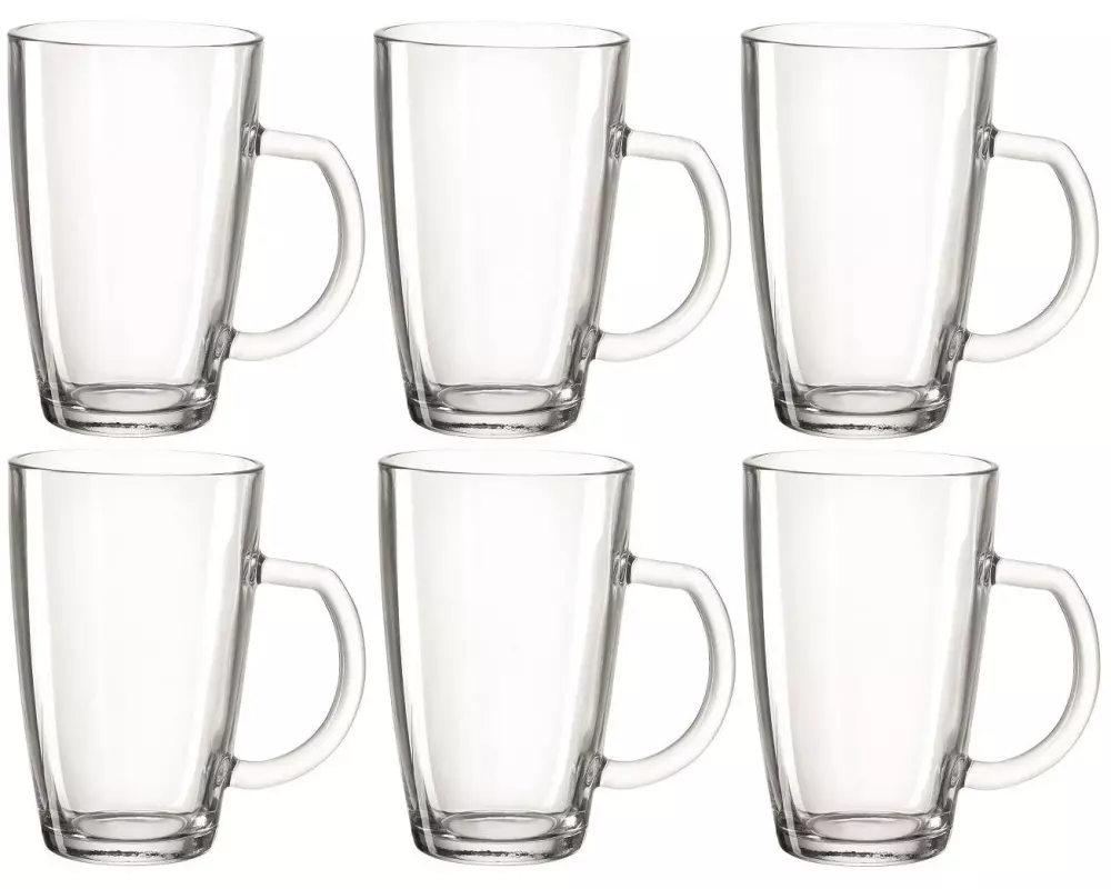Montana Kaffeetasse Warm 350 ml, 6 Stück, Transparent