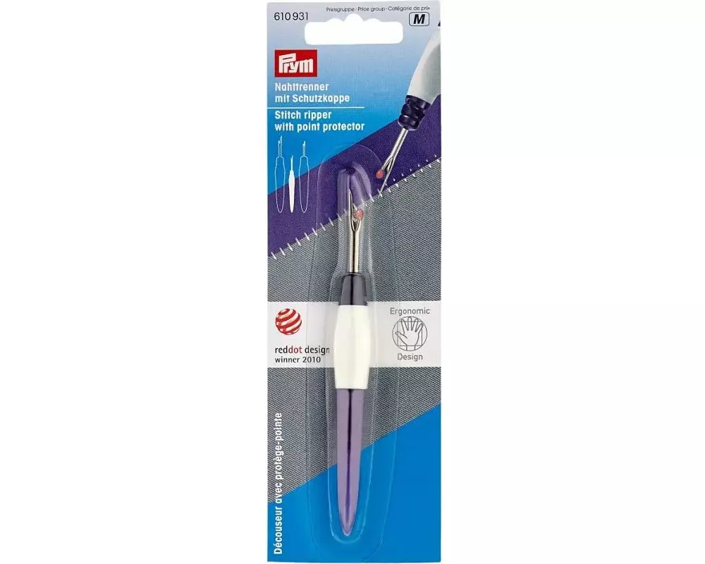 Prym Ergonomics Nahttrenner Ergonomics Klein, Violett