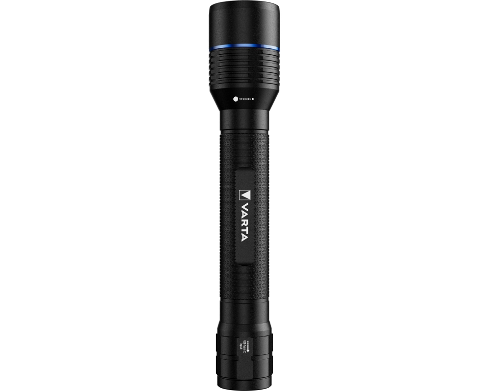 VARTA Taschenlampe Night Cutter 18922101111 F40R, Akku, USB-C