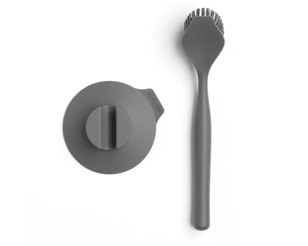 Brabantia Spülbürste Sink side Dunkelgrau