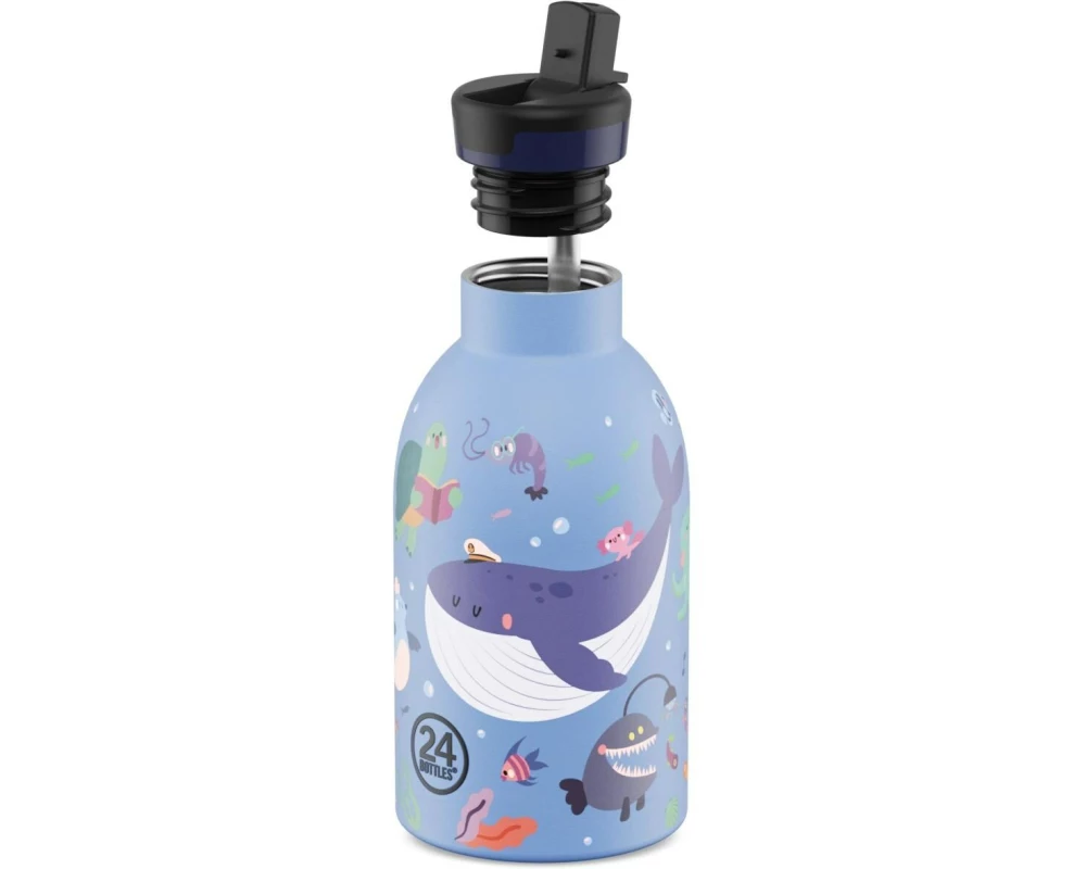 24Bottles Thermosflasche Clima 330, 330 ml, Ocean Friends