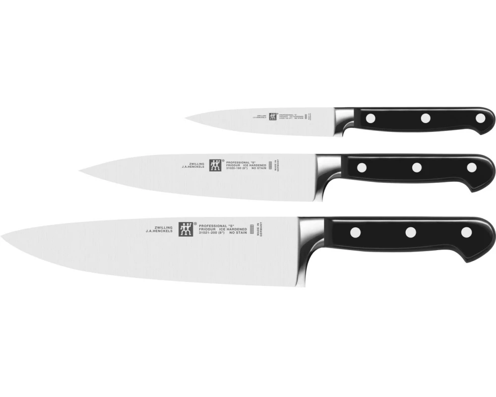Zwilling Küchenmesser Professional S Messerset 3-teilig