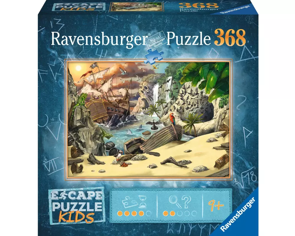 Ravensburger Puzzle Kids Pirates 368 Teile