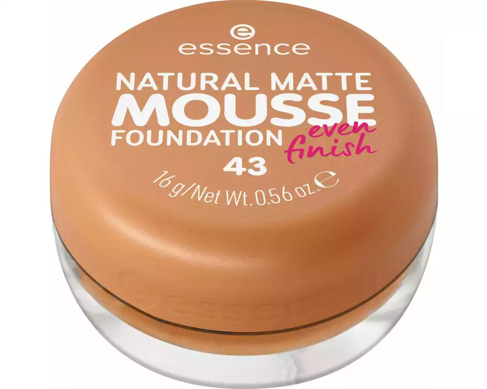 essence Foundation Natural Matte Mousse 43