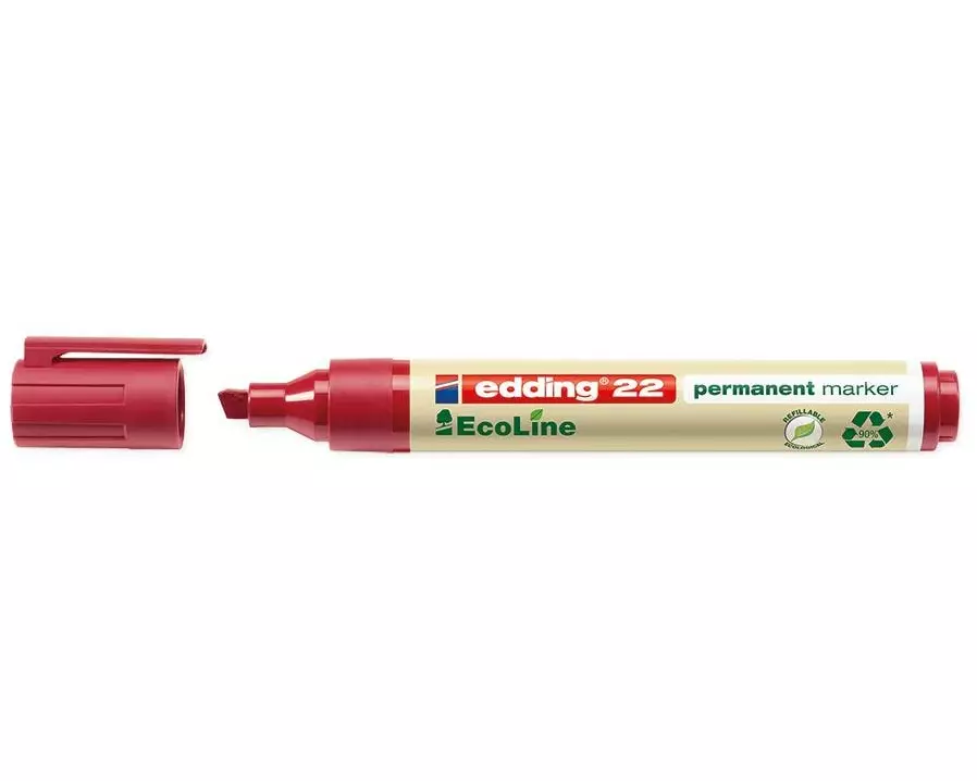 edding Permanent-Marker 22 EcoLine Rot