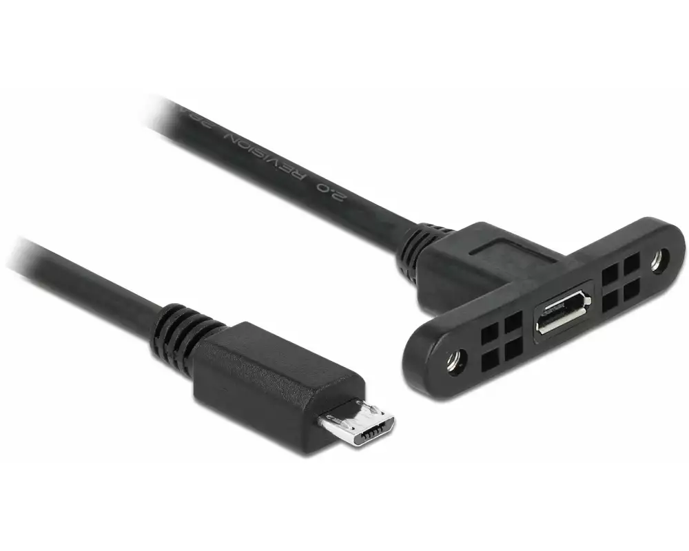 Delock USB 2.0-Kabel Micro-USB B - Micro-USB B 1 m