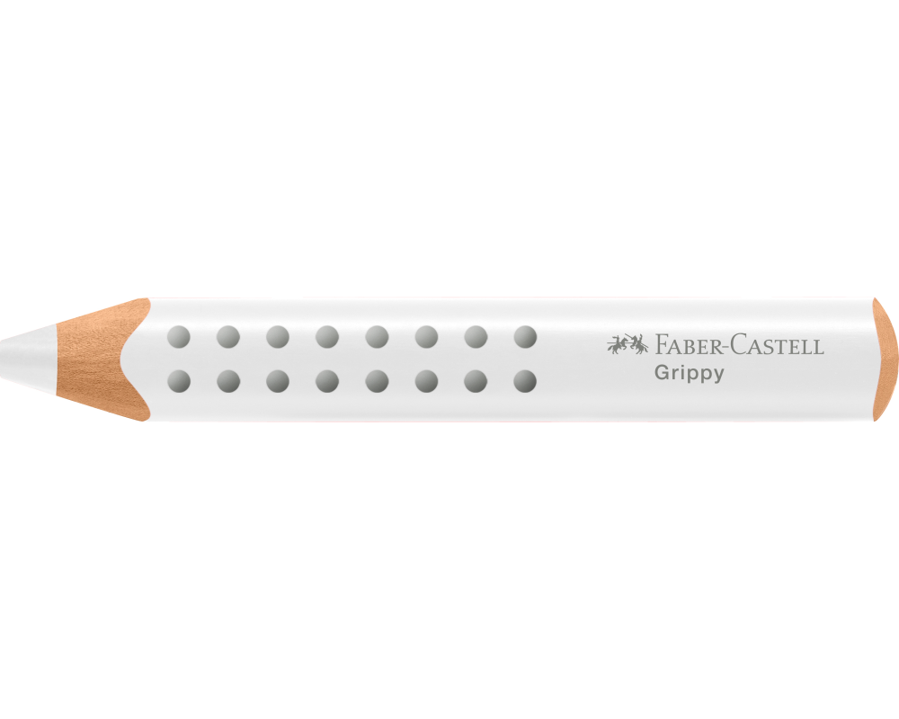 FABER-CASTELL Farbstift Grippy 110601 weiss