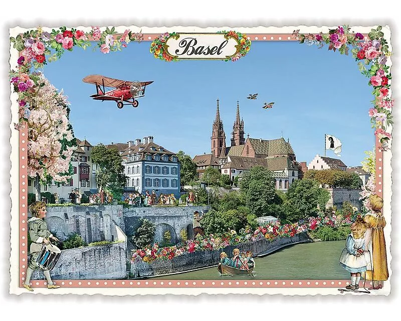 Postkarte / Basel