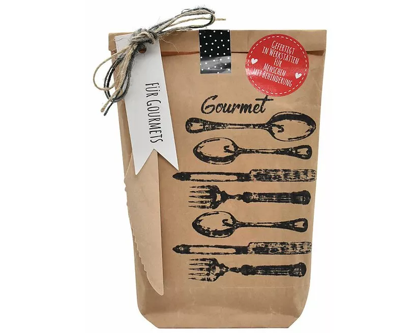 Wundertüte / Gourmet Tüte Holzmesser