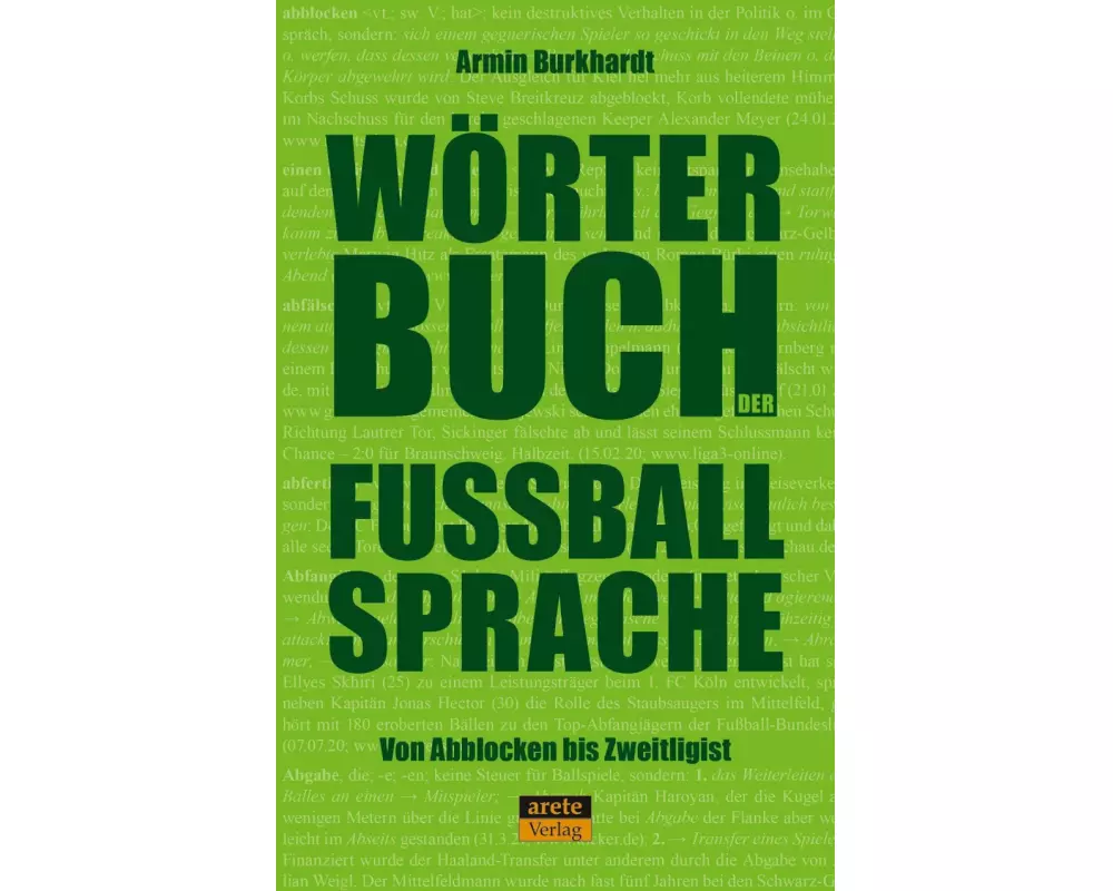 Wörterbuch der Fußballsprache