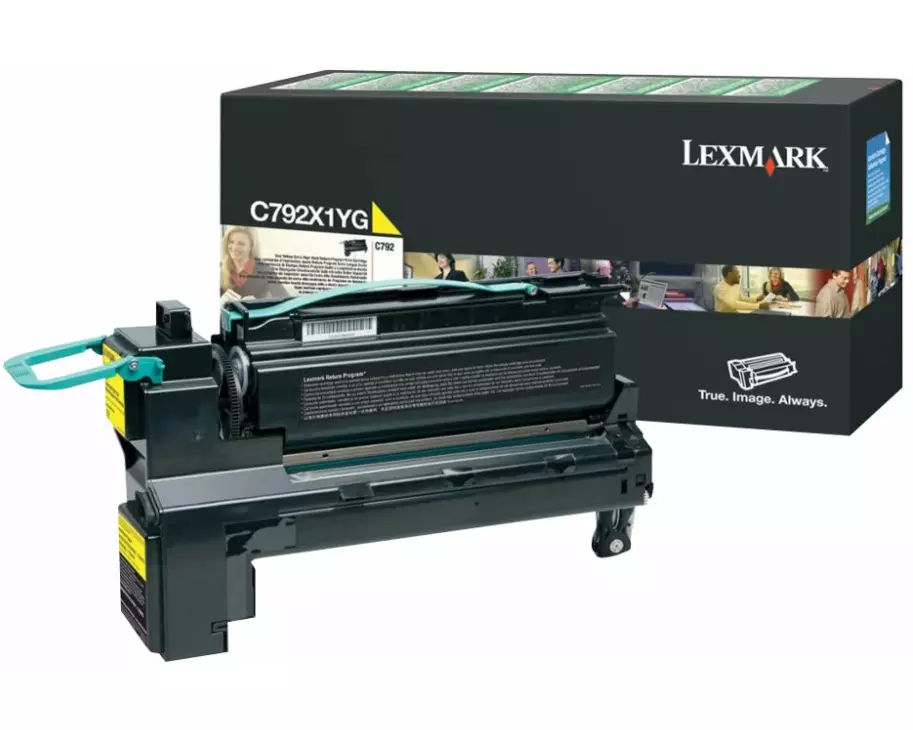 LEXMARK C792 Toner yellow Std Capacity 20.000 pages return program