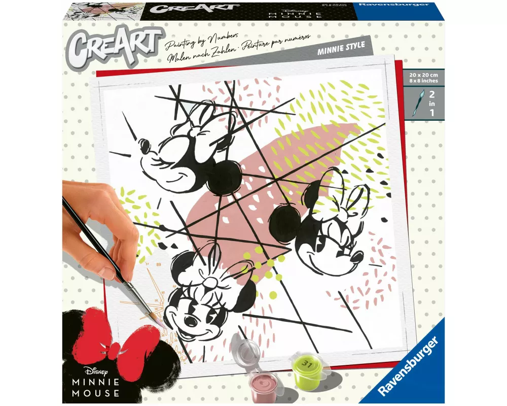 CreArt Adults Trend Disney Micky Maus - Minnie Style