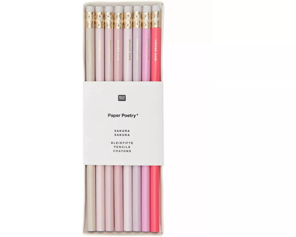 Bleistift-Set All shades of Sakura