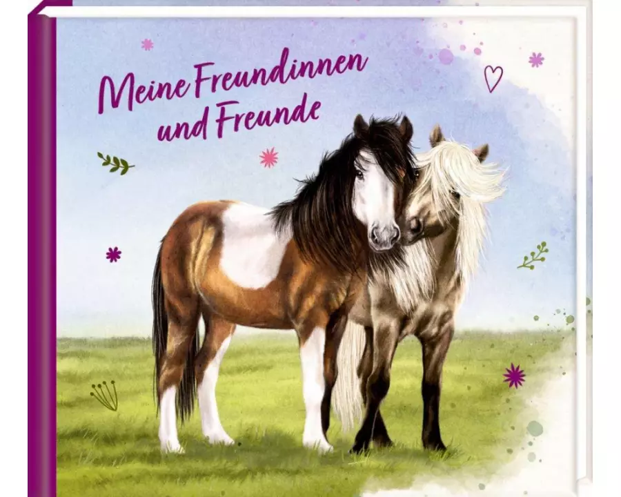 Freundebuch. Meine Freundinnen und Freunde (Pferdefreunde)