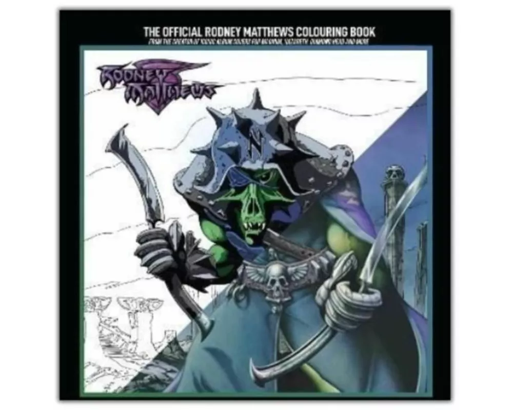 The Official Rodney Matthews Colouring Book