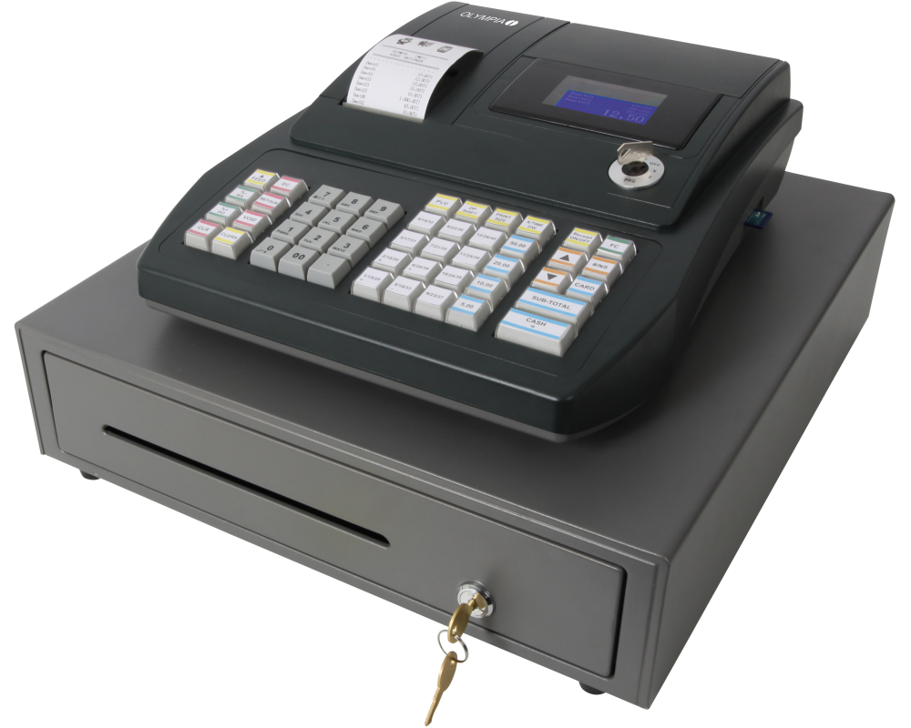 OLYMPIA Registrierkasse CM942 grau