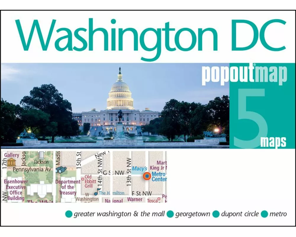 Washington DC PopOut Map