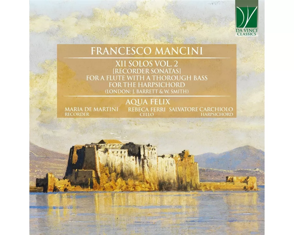 XII Solos,Vol. 2 (Recorder Sonatas)