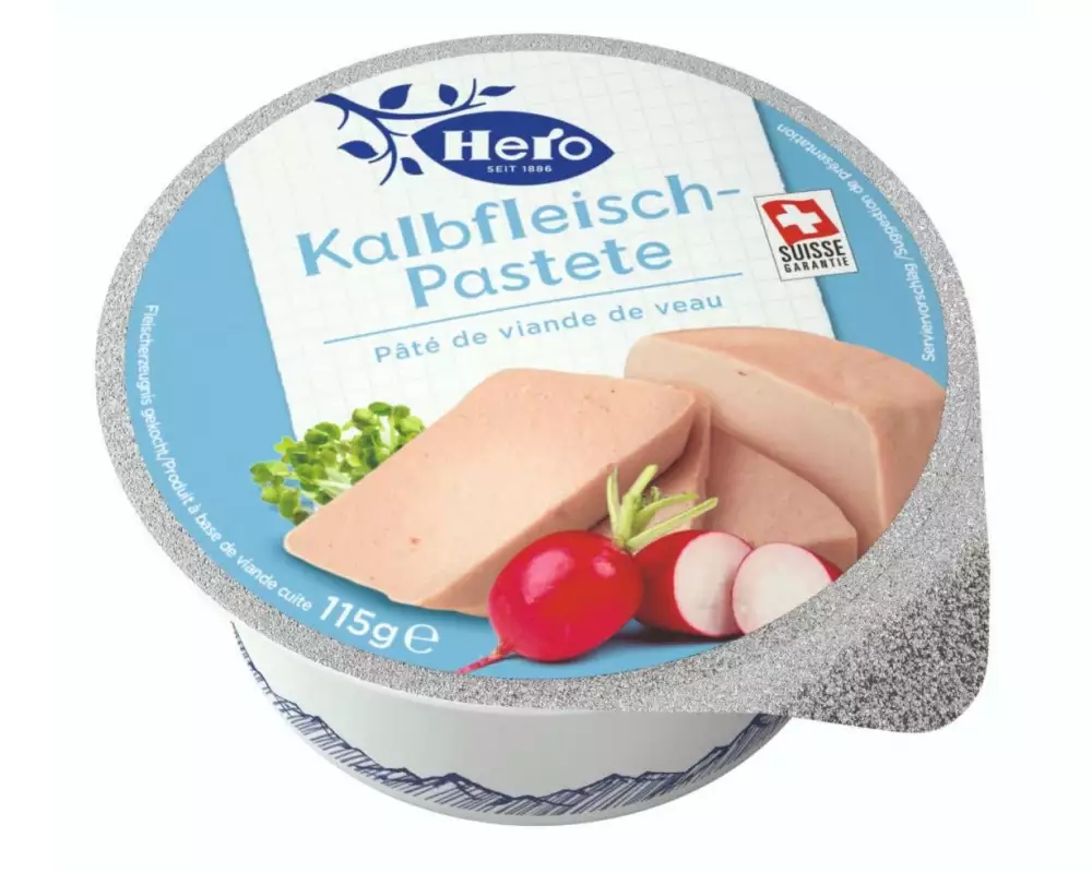 Hero Portion Kalbfleischpastete 115 g