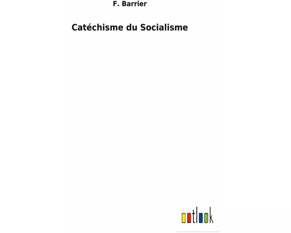Catéchisme du Socialisme