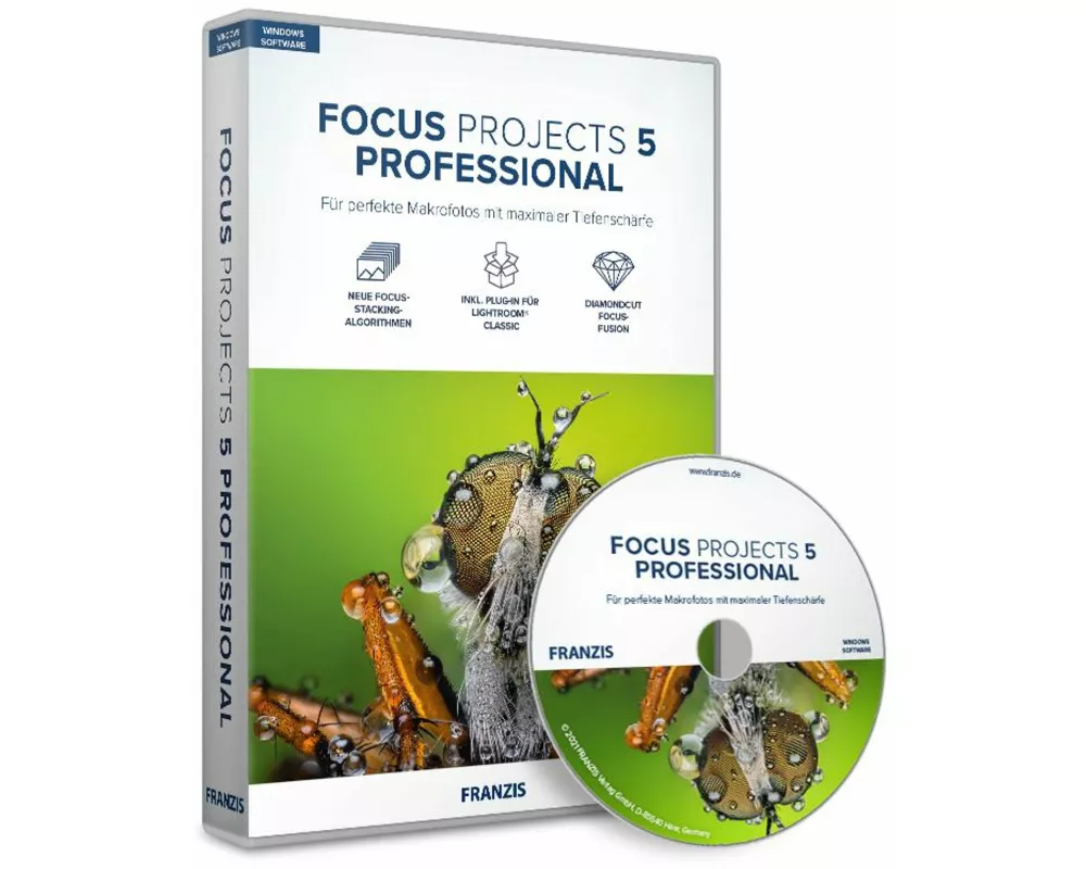 FRANZIS 70819 - FOCUS projects 5 professional (Win)