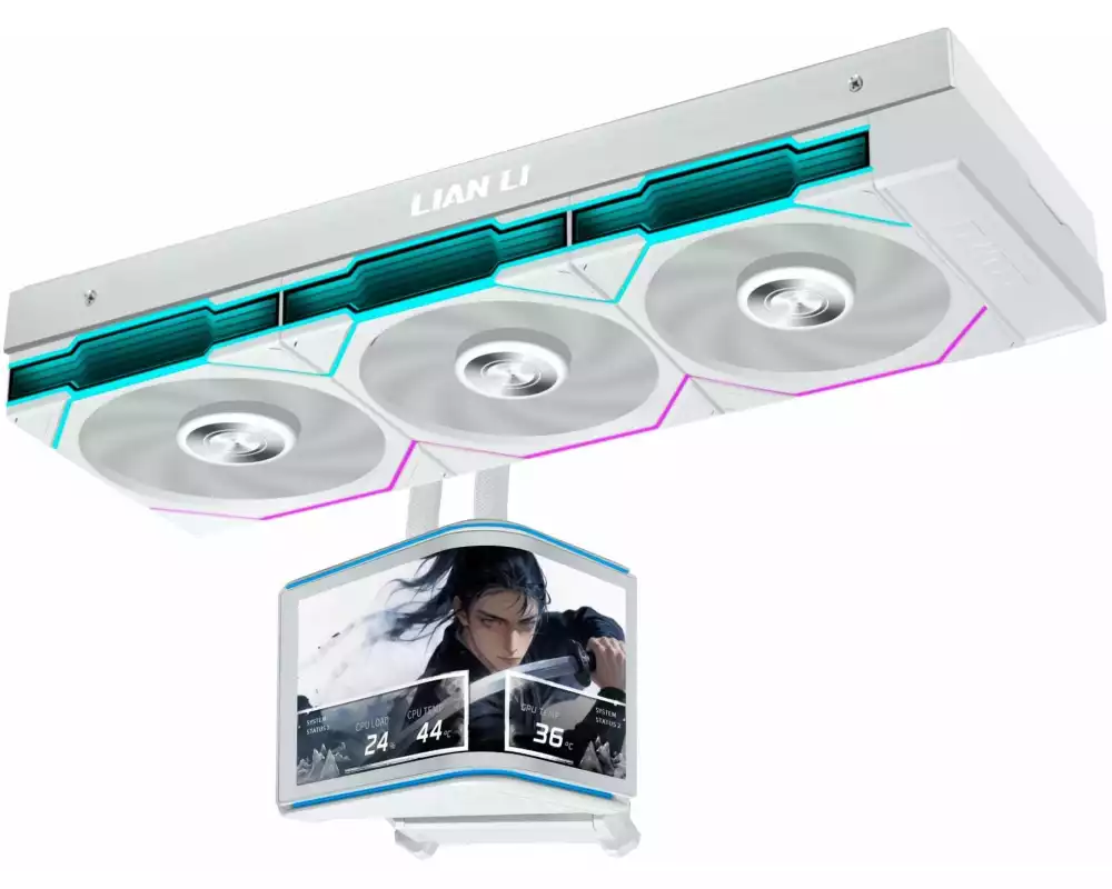 Lian Li AiO mit Display, weiss