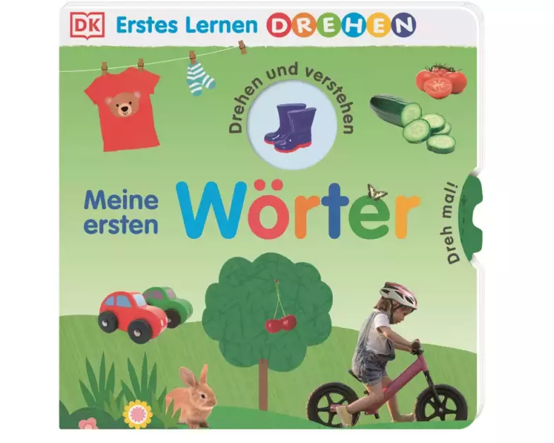 Erstes Lernen Drehen. Meine ersten Wörter