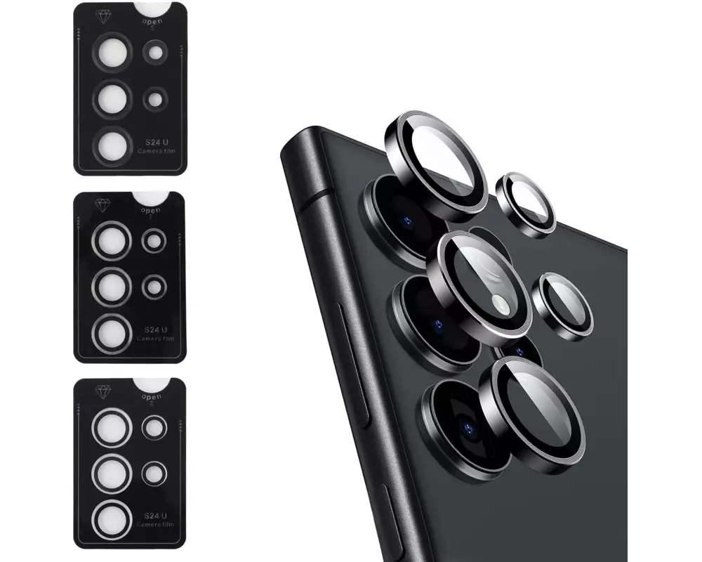 4smarts Styleglass 3er Set für Samsung Galaxy S24 Ultra