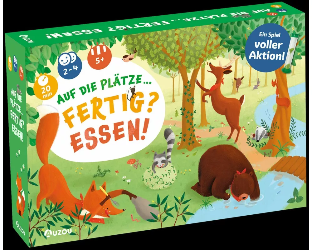 Auzou Auf die Plätze...Fertig? Essen!