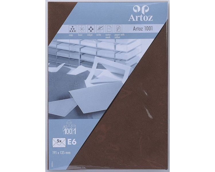 ARTOZ Couverts 1001 E6 107374186 100g, braun 5 Stück